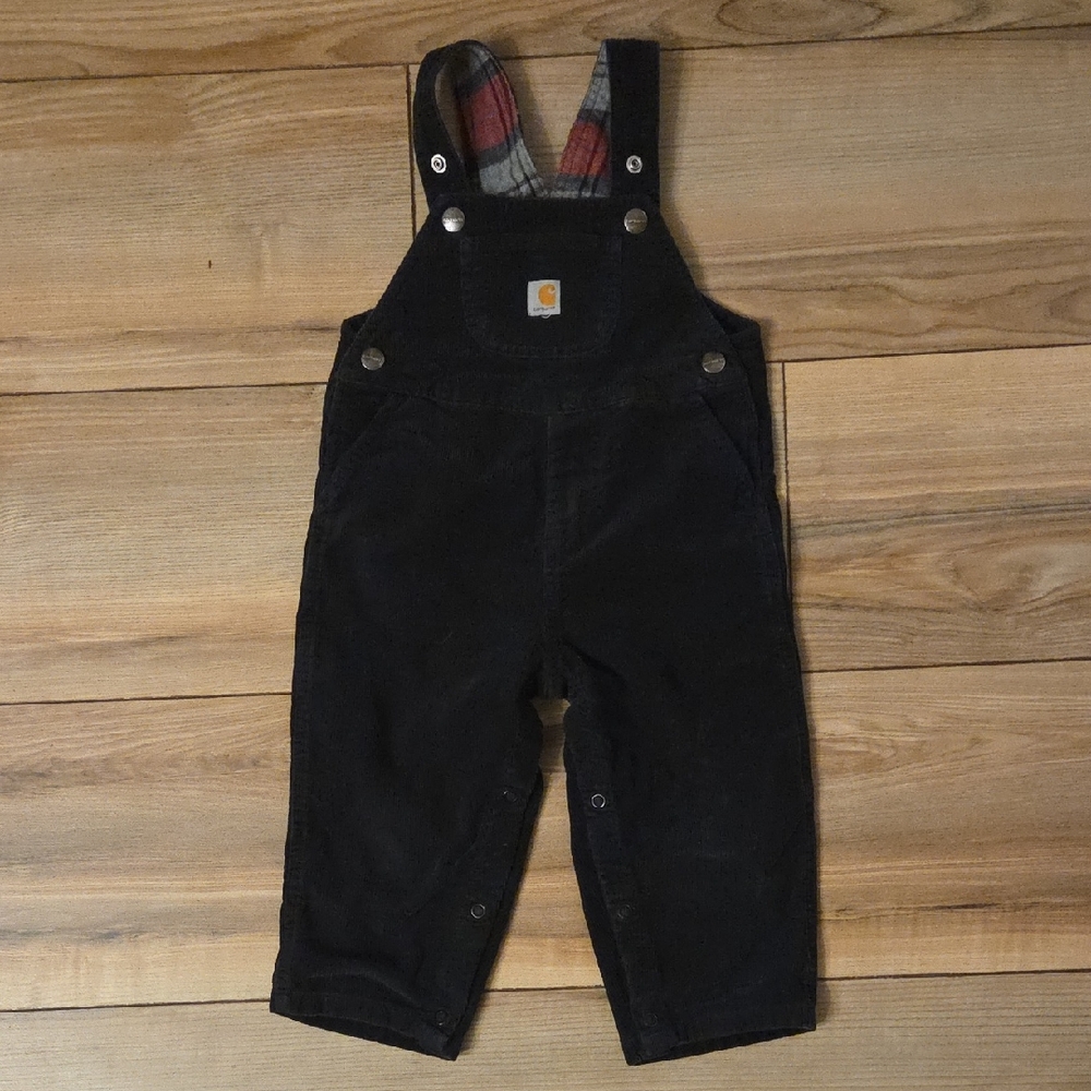 Carhartt Black Kids Overalls